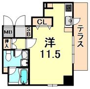 ラフィーネ平松の間取り画像