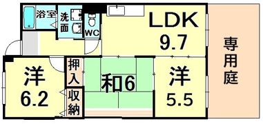 ミレニアムコートの間取り画像