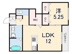 HARUKAの間取り画像