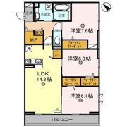 グラン セレーナ オオクボの間取り画像