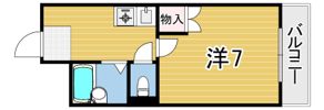 マンション白樺の間取り画像