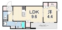 LA VITA西宮北口の間取り画像