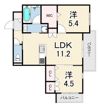 LA VITA西宮北口の間取り画像