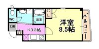 クレアール本山の間取り画像