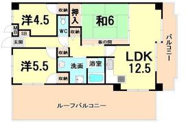 フレイグラント坂山の間取り画像