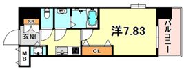 LUXE東灘の間取り画像