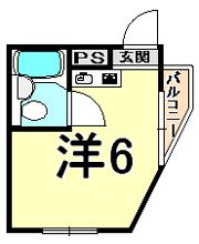 クリオコート浜田の間取り画像