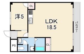 コーポ出口の間取り画像