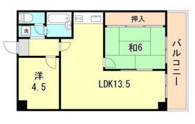 シャトー第一土山の間取り画像