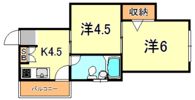 シャトー御影の間取り画像