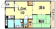 ヴィンテージ御影の間取り画像