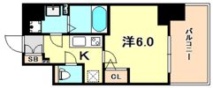 エスリード神戸三宮の間取り画像