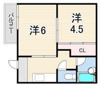 ヴィクトリアコート伊丹の間取り画像