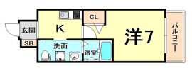 グルーブARIAトアロードの間取り画像