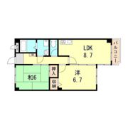 ポコアポコ住吉メゾンの間取り画像