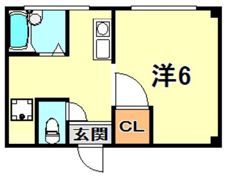 シャトー篠原台の間取り画像