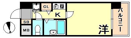 リーガル新神戸の間取り画像