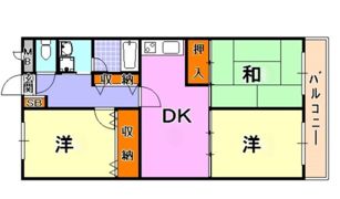 ハイツときわの間取り画像