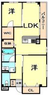 一〇館の間取り画像