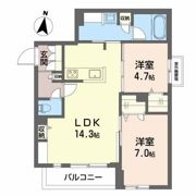 梅ノ木ソレアードの間取り画像