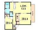 シャーメゾンアナナスの間取り画像
