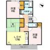 ジュネス・マノアール1 B棟の間取り画像