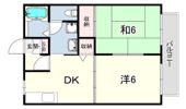 クレール西二見の間取り画像
