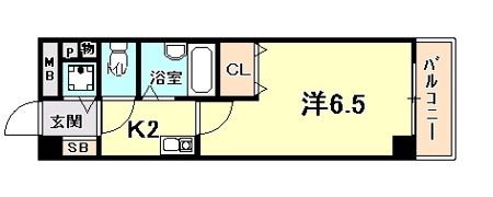 プレジオ北口の間取り画像