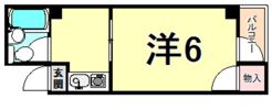 ロイヤルハイツ武庫之荘の間取り画像