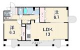 チェリービュウ芦屋川の間取り画像