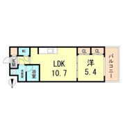 LADOUCEUR西宮北口の間取り画像