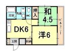 エスポワールの間取り画像