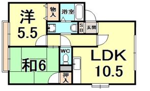 アネシス愛宕山の間取り画像