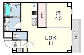 アリビラ六甲の間取り画像