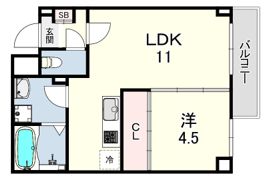 アリビラ六甲の間取り画像
