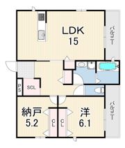 T-TRAD CASAの間取り画像