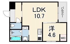 シャレー尼崎の間取り画像