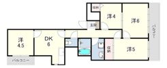 シャルマン王子公園2の間取り画像