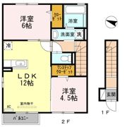 メゾンベージュの間取り画像