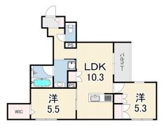 HEBEL MAISON 六甲篠原中町の間取り画像