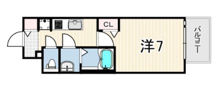 ファーストフィオーレ尼崎グランウエストの間取り画像