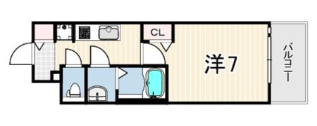 ファーストフィオーレ尼崎グランウエストの間取り画像