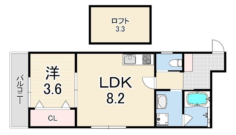 近くのファミリーマート 西宮獅子ヶ口店まで435m（徒歩6分）