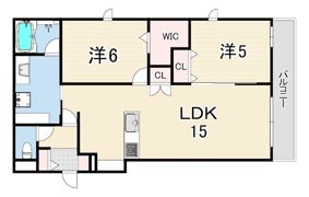 ベル アントレ 西宮の間取り画像