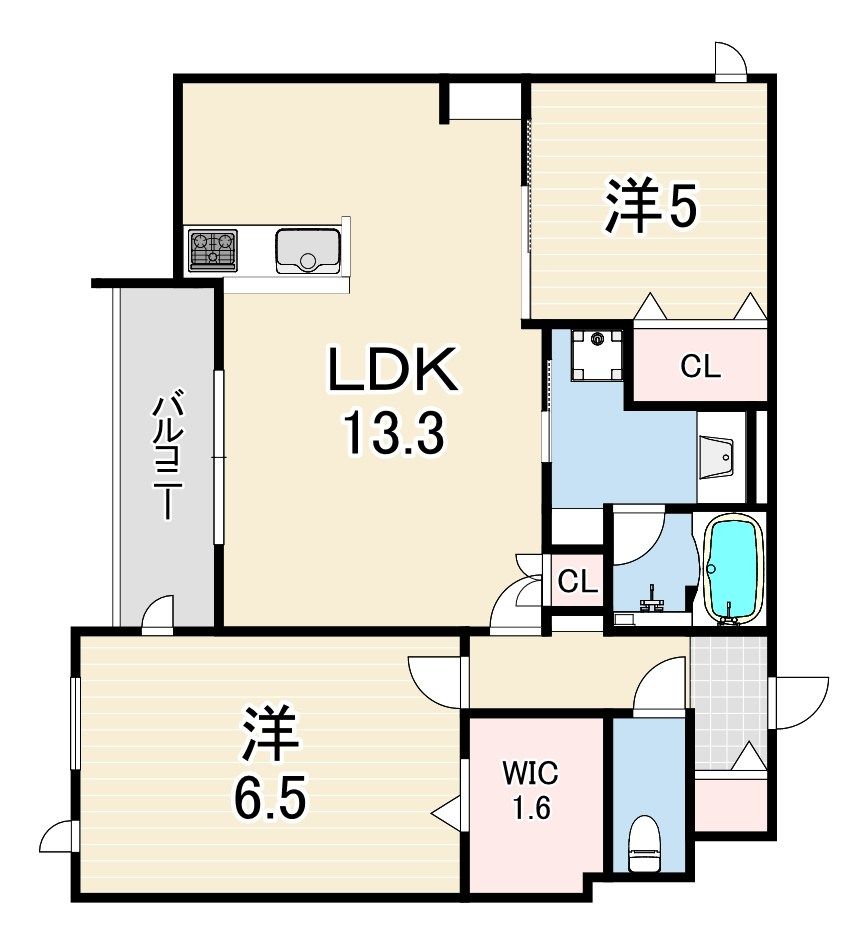 近くのローソン HAエキーマ今津店まで641m（徒歩9分）