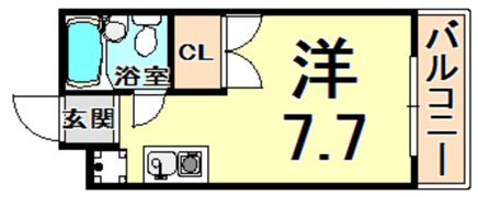 サンガーデンルーム1の間取り画像