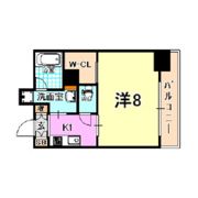 レジディア神戸元町の間取り画像