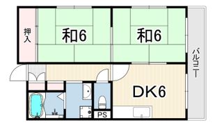 ダイシンマンションの間取り画像