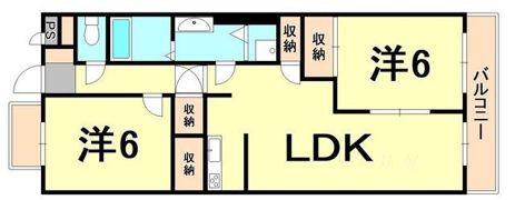 ミレア武庫之荘の間取り画像