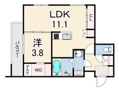 MICA ELENO KURAKUENの間取り画像